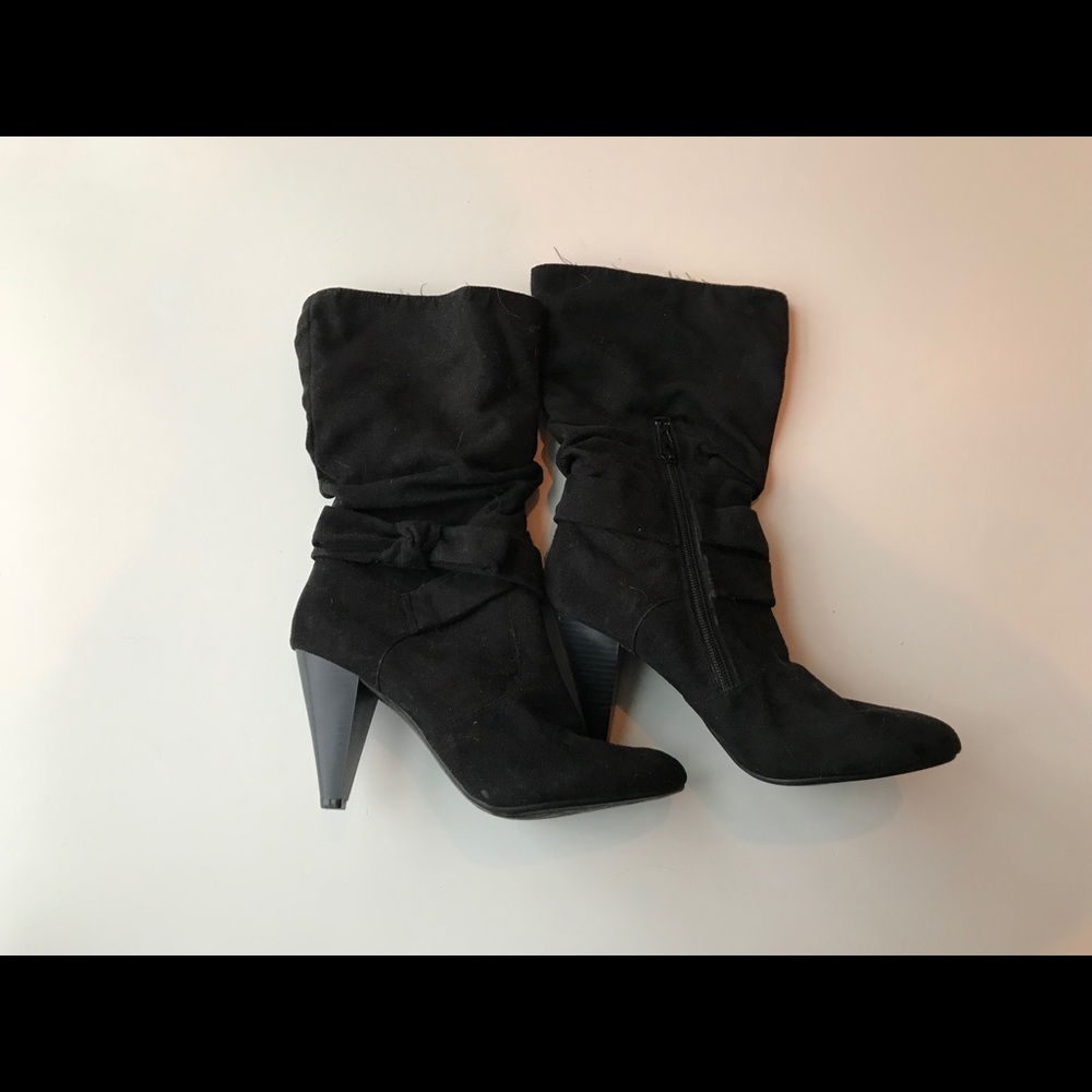 Black boots